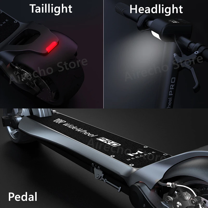 ЕС наличии Mercane и широкими колесами Pro Smart электрический скутер 48V 1000W Kickscooter