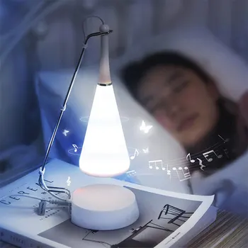 

Bluetooth Audio Desk Lamp Multifunctional Touch Music Night Light Creative Bedroom Decor Bedside Lamp Learning Night Lights