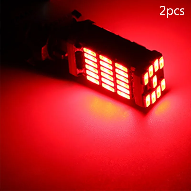 Чрезвычайно яркий светодиодный резервные лампочки без ошибок T15 4014 45smd для резервного копирования заднего света - Испускаемый цвет: C