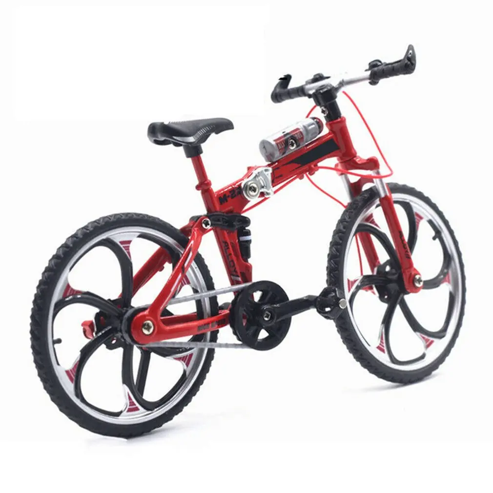 1:10 сплав литой металлический велосипед складной велосипед Модель Велоспорт игрушки для детей Подарки Игрушки транспортные средства для детей