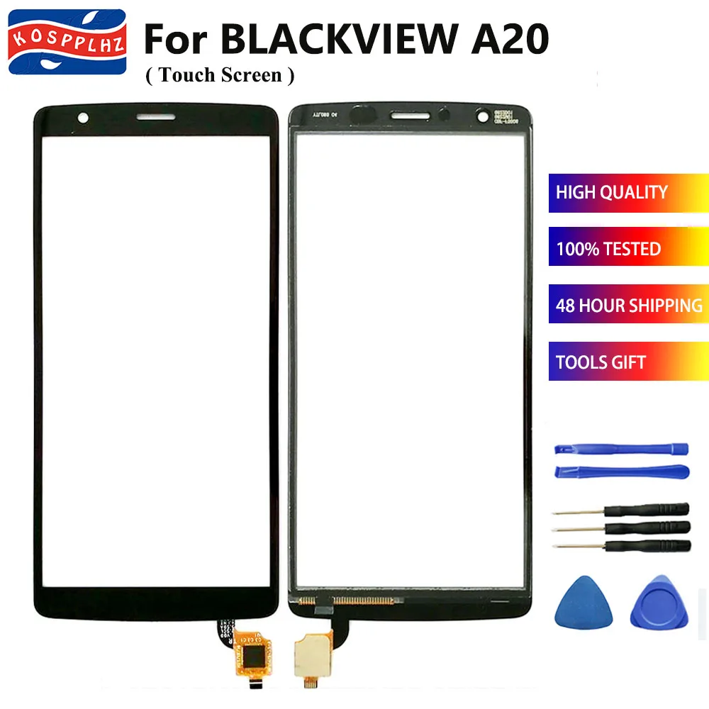 KOSPPLHZ для Blackview A20 A30 сенсорный экран со стеклянной панелью датчик для Blackview A20 A30 Передняя стеклянная панель объектива+ Инструменты