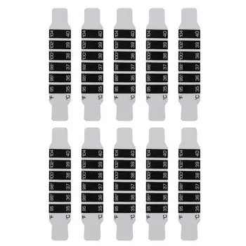 

50*10pcs Forehead Thermometer Strip Reusable Temperature Monitoring Baby