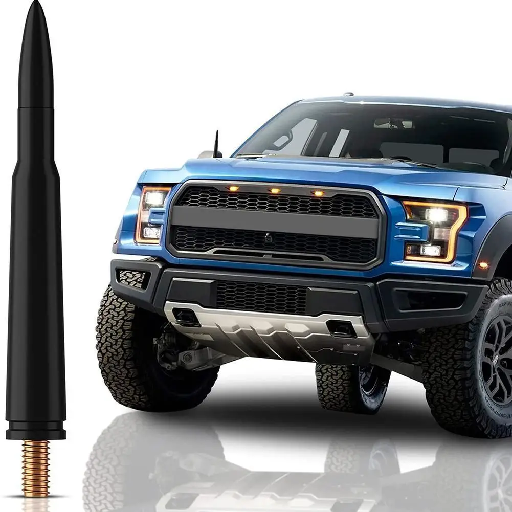 Universal Aluminium Car SUV Bullet Antenna for Dodge Ram FORD F150 Raptor CRV RAV4 For JEEP Short Kit | Автомобили и мотоциклы