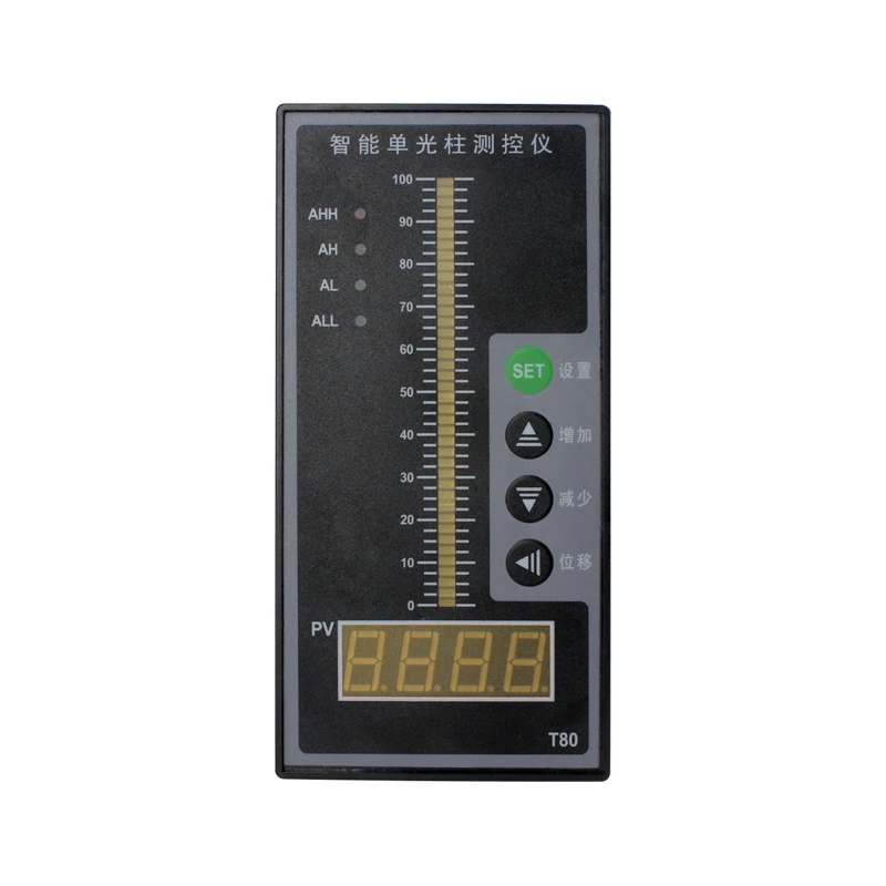 Water Level Controller LED Display Programmable Temperature Controller Level Indicator 4-20mA Relay Alarm Output