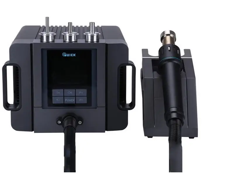 Quick TR1300A интеллектуальная пайка горячим воздухом станция паяльная станция bga станция для демонтажа 1300 Вт ЖК-дисплей