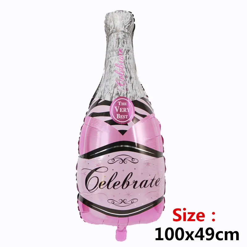20 PCS С Днем Рождения вечерние украшения Золотая Корона фужеры фляга для виски Фольга шар высокого школьный бал вечерние воздушные шары