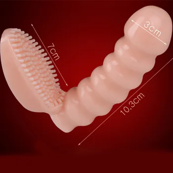 Finger Vibrator G-spot Prostate Massage Clitoris Stimulation Masturbation Orgasm Adult Female Sex Toy Products Pocket Cat Toys 6