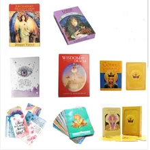 Английские карты Oracle, колода, карты Таро, гадание, настольная игра, карта, энергетическая мудрость, Архангел, земля, волшебная Вселенная, богиня, Оракул