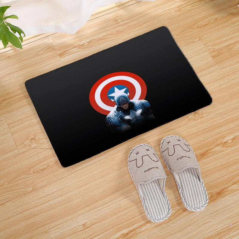 14 Marvel принт супергероя современный домашний коврик стелька кухонный ковер крытый Открытый Добро пожаловать ванная комната Противоскользящие коврики 80 см - Цвет: 14
