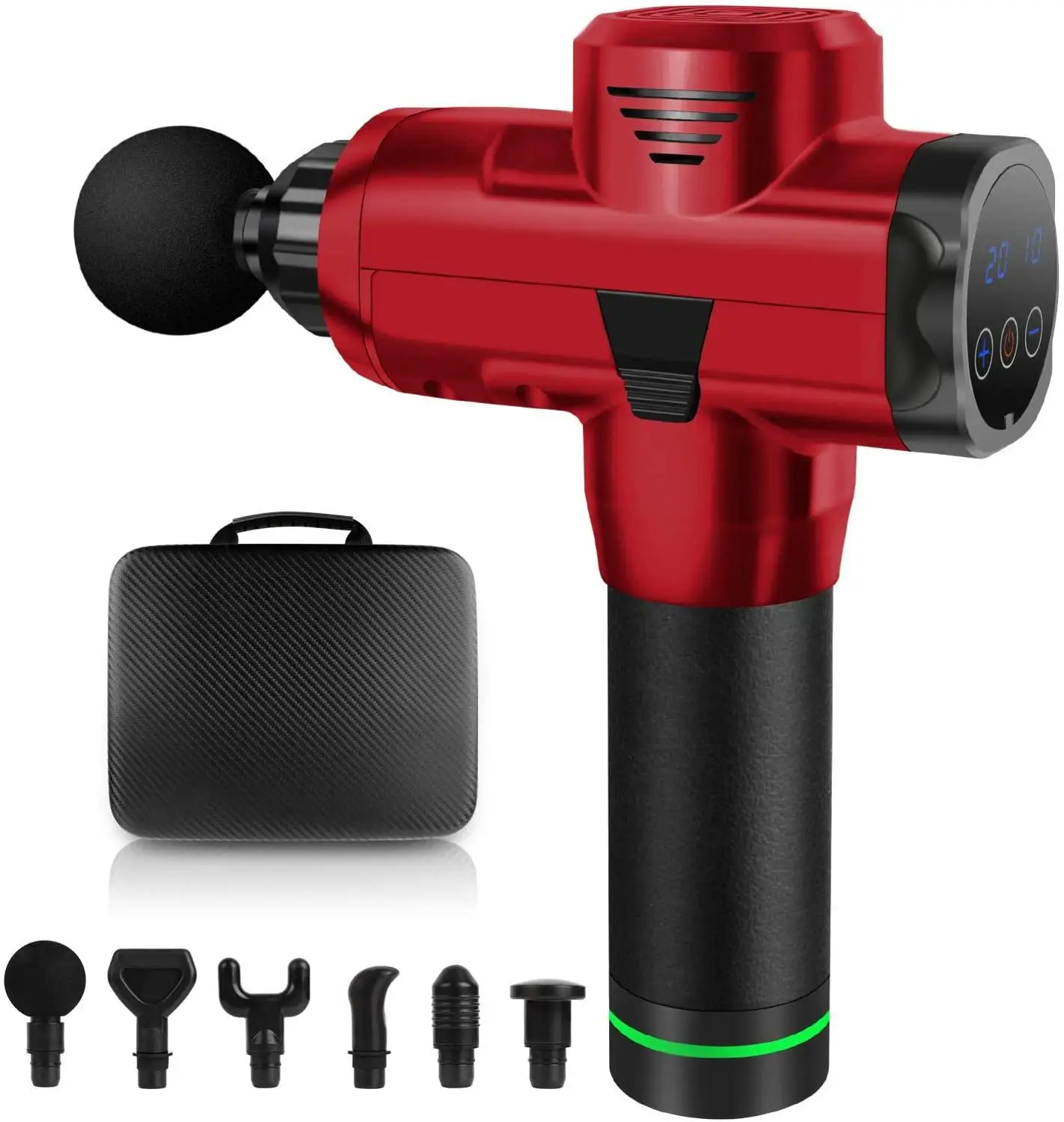 Перкуссионный массажный пистолет вибрирующий массажер для глубоких тканей