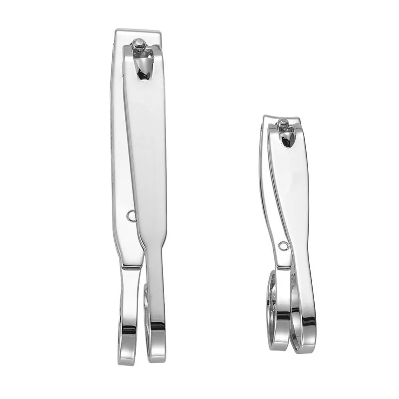 

1PC Finger Toe Scissors Straight Cut Bending Scissors Stainless Steel Nail Tool Nail Scissors Tool