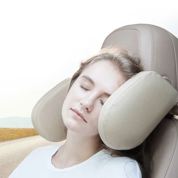

Car Neck Cushion Seat Headrest Pillow Support Head Restraint Seat Pillow Headrest Neck Travel Sleeping Cushion For Adults Kids