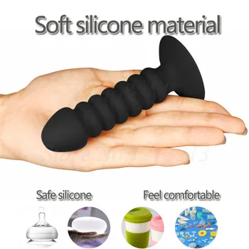 Realistic Dildo Vibrator Anal Plug Prostate Massager Suction Cup Masturbator for Man Remote Dildo Anus Penis Sex Toys for Women 5