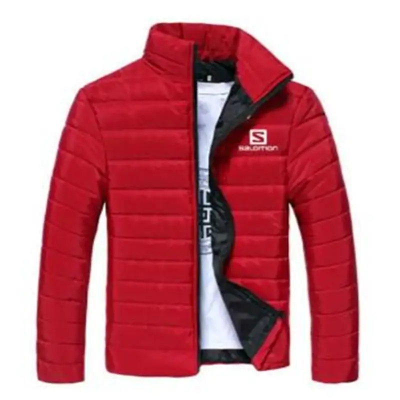 

salomon 2019 New High-Quality Winter Mens Jackets And Coats Casual Jacket Men Clothes Jacket Zipper Coat Man coats Asian M-5xl