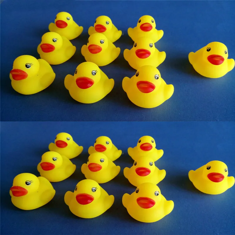New One Dozen(12) Rubber Duck Duckie Baby Shower Water Birthday Favors Gift