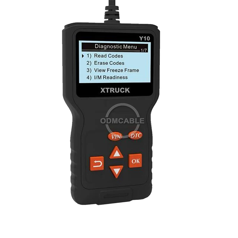 Универсальный автомобильный диагностический сканер OBD2 Y10 считыватель кодов