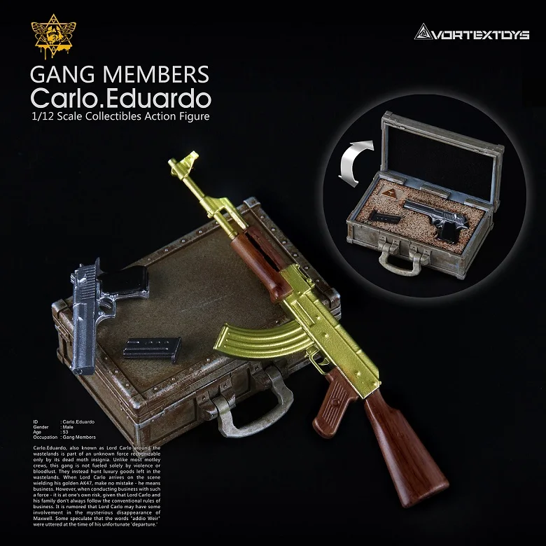 1/12 масштаб Карло Eduardo фигурка модель с желтый/синий/красный диван коллекции моделей