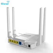 

Cioswi High Speed Dual Band Wireless Wifi Router WE1326-BKC 3G 4G LTE Modem SIM Card Slot Travel Business High Gain Antennas