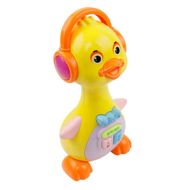 Electric Cartoon Duck Light Playing Interest Story Learning Machine Children Early Educational Baby Musical Toys Funny Games Hot Electric Cartoon Duck Light Playing Interest Story Learning Machine Children Early Educational Baby Musical Toys Funny Games Hot
