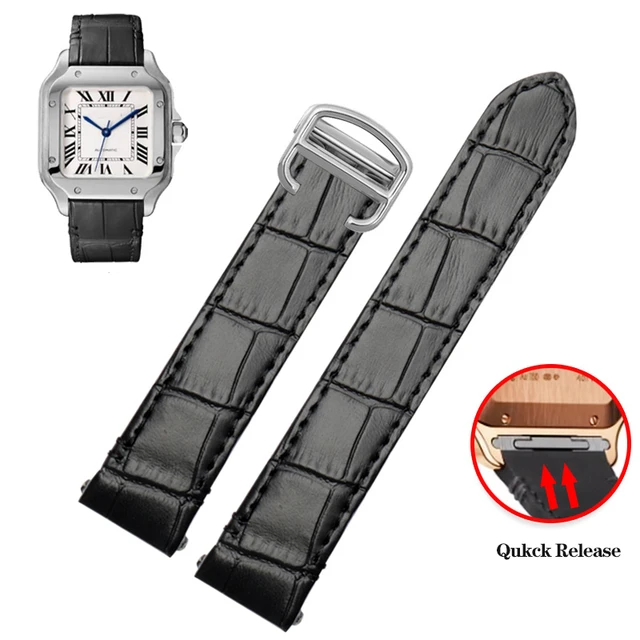 High-end New Cartier de Santos Quick Release replacement strap