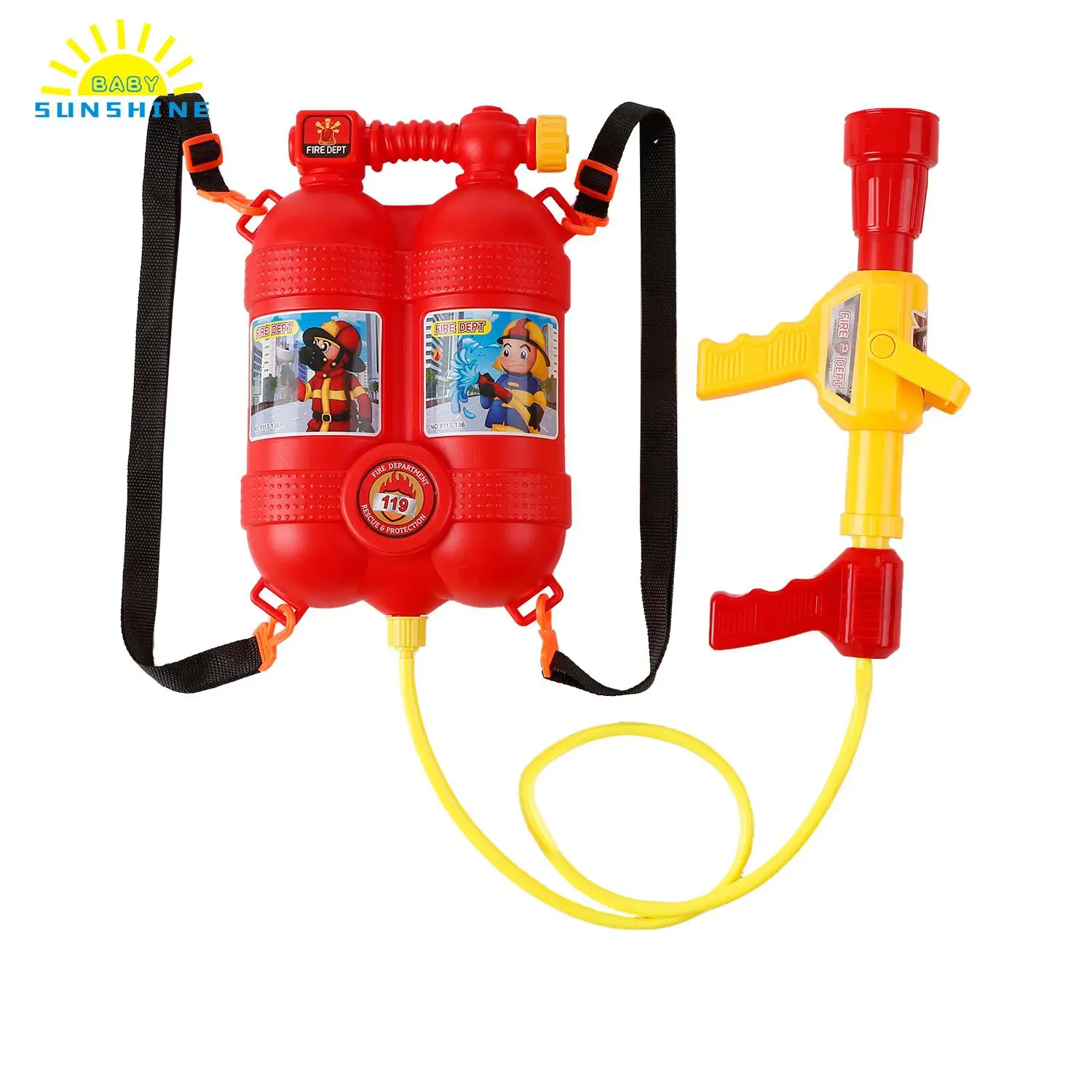 2pcs eyector de agua juguetes de agua tirador de agua juguete tirador de agua de verano niños rociador de agua 