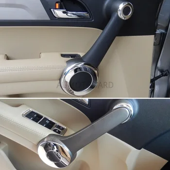 

Stainless Steel Inner Door Handle Cover Horn Ring Interior Stylings For Honda CRV CR-V 3rd 2007 2008 2009 2010 2011