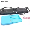 Liquid Silicone Bifocal Reading Lens 2 Pcs Stick-on Presbyopic Lenses Magnification Reusable Bifocal Reading Lenses Readers+1.5 6