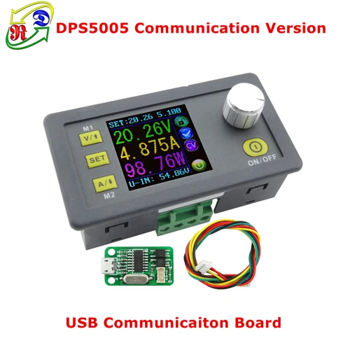 DPS5005 USB DPS5005 постоянная связь DC-DC напряжение тока понижающий модуль питания понижающий преобразователь напряжения вольтметр 50 в 5A - Цвет: DPS5005 USB