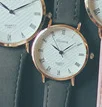 dark gray small Наручные часы для влюбленных, лучший выбор для пары, женские часы, Reloj Mujer, часы с кожаным ремешком для пары - Цвет: dark gray small