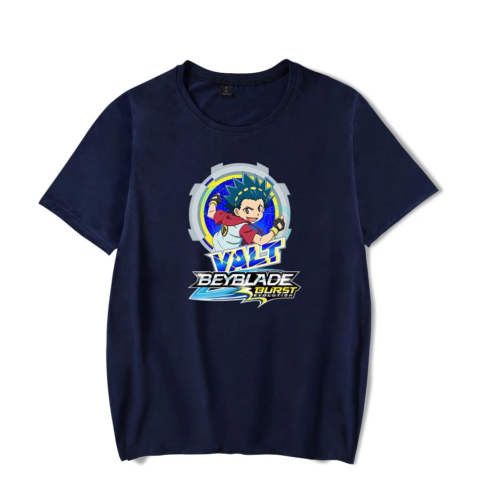 Летняя модная уличная футболка Beyblade Burst Evolution с принтом для мужчин/женщин, поп черная Повседневная футболка, тонкая XXS-4XL с короткими рукавами