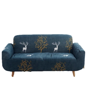 

Stretch Slipcovers Sectional Elastic Stretch Sofa Cover for Living Room Couch Cover L shape Armchair Cover Single/Two/Three seat