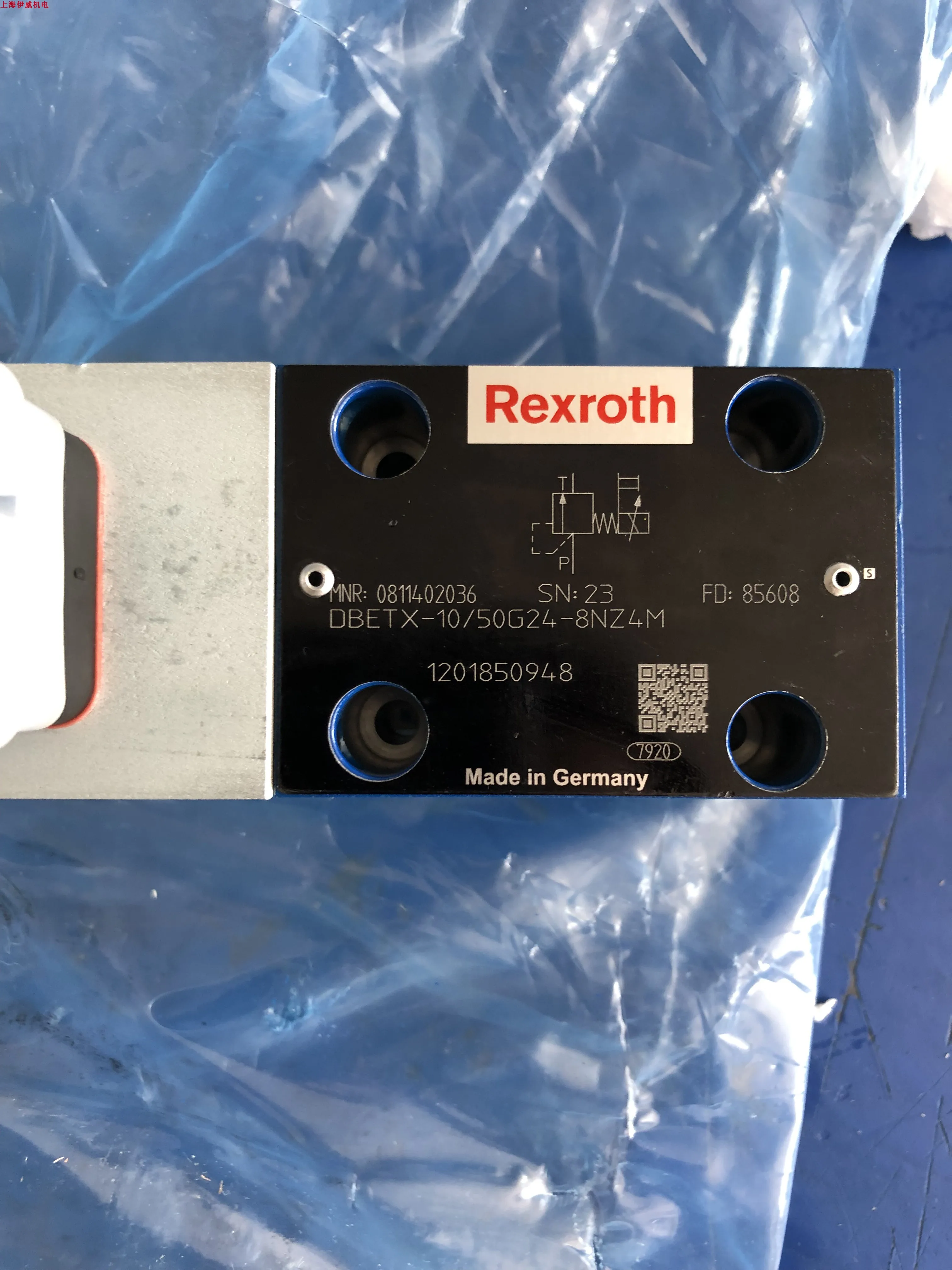 Rexroth Proportional relief valve MNR0811402036 DBETX10/50G248NZ4M