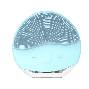 

Portable Electric Silicone Cleansing Instrument Deep Cleansing Pores to Blackheads Acne Available Waterproof USB Fast Charging