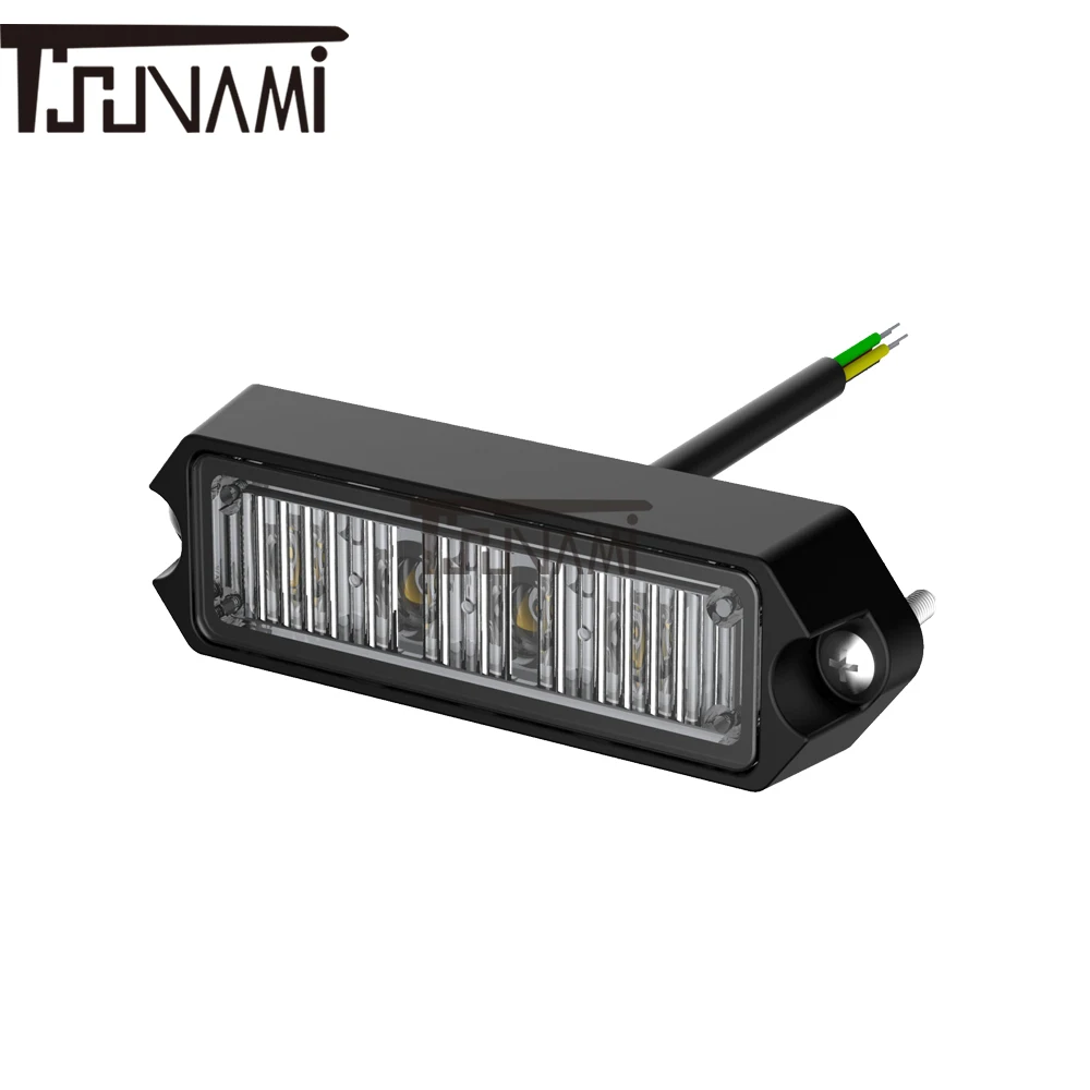 Светодиодный предупресветильник ющий сигнал для грузовика 12 Вт 9 30 в DC 19 мигающих