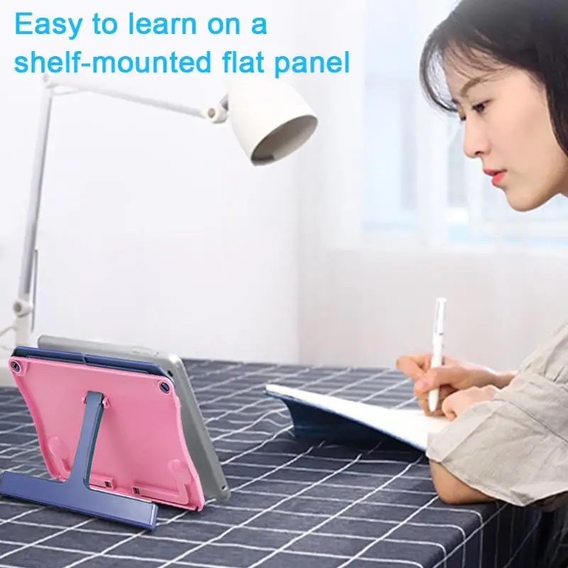 Folding Desktop Books Reading Stand Shelf Desk Music Score Recipe Tablet Holder