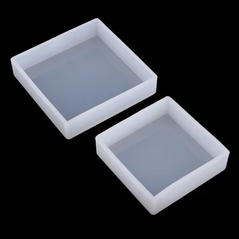 

DIY Square Silicone Mould Jewelry Resin Casting Craft Making Moulds Tools
