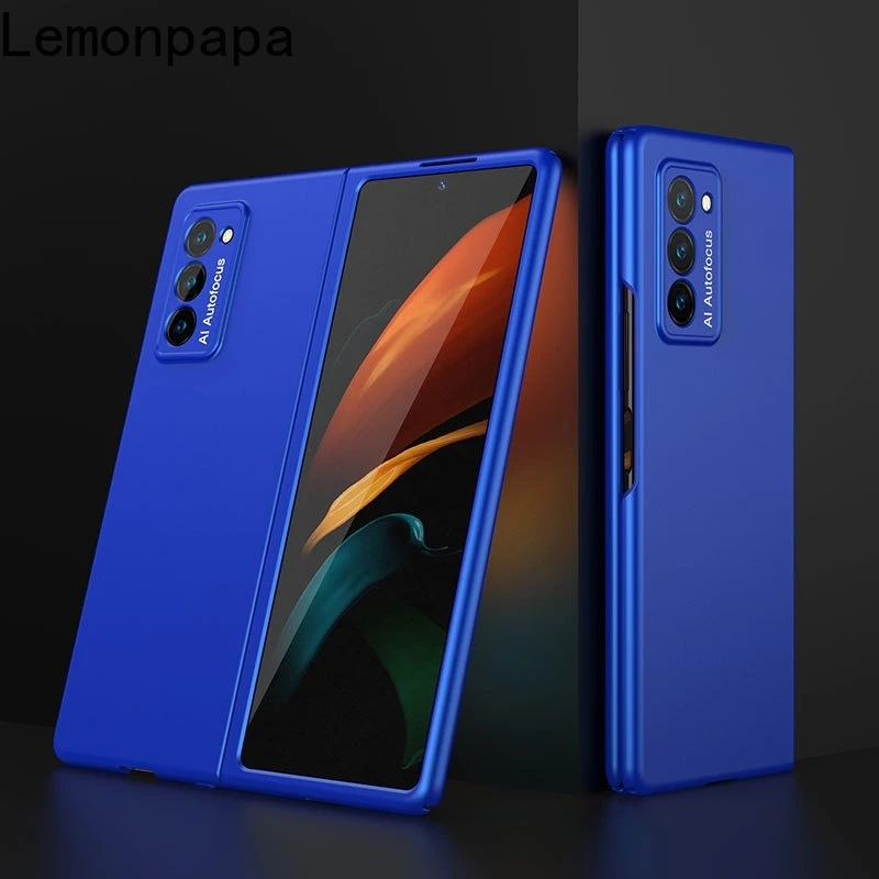 For Samsung Galaxy Z Fold 2 Phone Case Luxury Ultra Thin PC Hard Shell Full Front Back Protective Cover for Galaxy Z Fold2 Cases