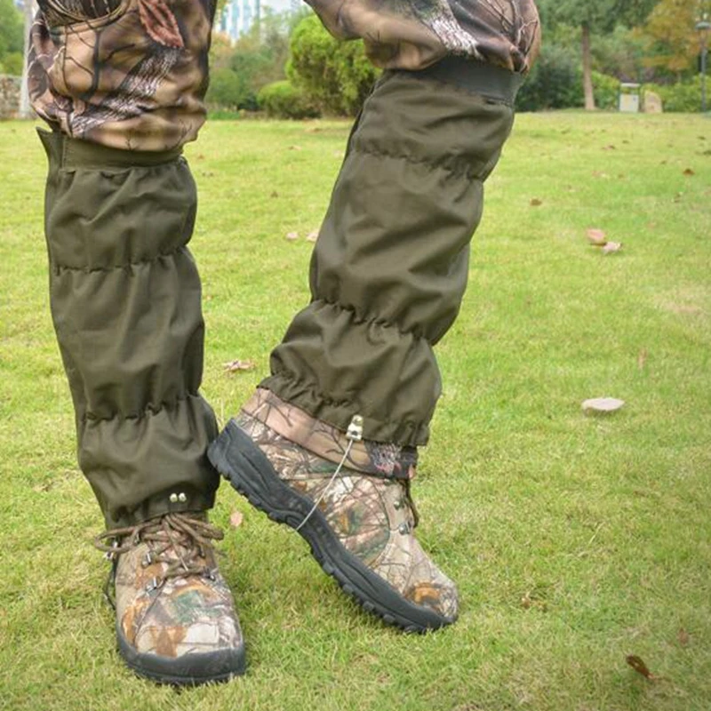 Tactical Waterproof Leg Gaiters For Hunting Climbing Hikking Snow Gaiters Legging Boots Shoes Cover Leg Sleeve Sports