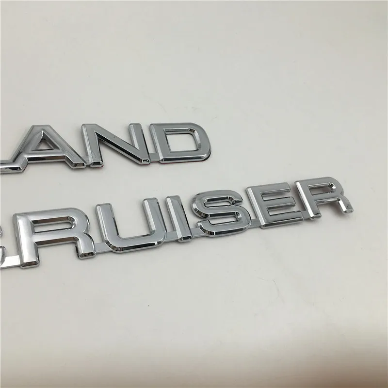 Для Toyota Land Cruiser Prado задний багажник загрузки эмблема хэтчбек значок логотип автомобиля орнамент