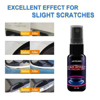 

30/50ml Auto Anti-scratch Spray Type Crystal Plating Liquid Ceramic Coating 9H Car Lacquer Paint Care Car Polish Coating TSLM1