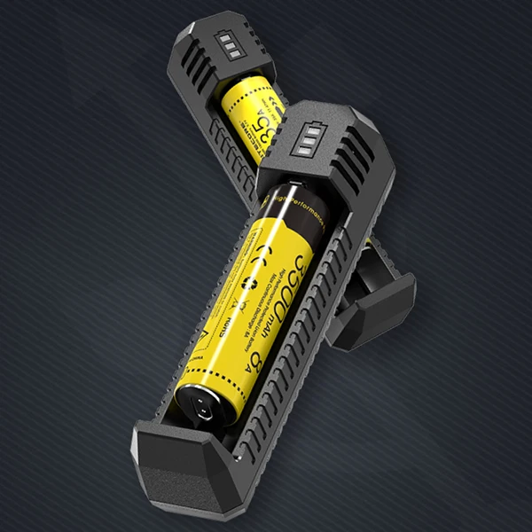 NITECORE UI1 USB портативный литий-ионный аккумулятор зарядное устройство для 18650 20700 21700