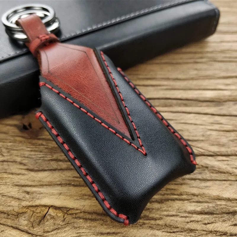 Для Honda civic fashion leisure 2 3 4 Кнопка складной умный ключ из натуральной воловьей кожи автомобильный чехол для ключей accord CU-V XR-V fit Odyssey