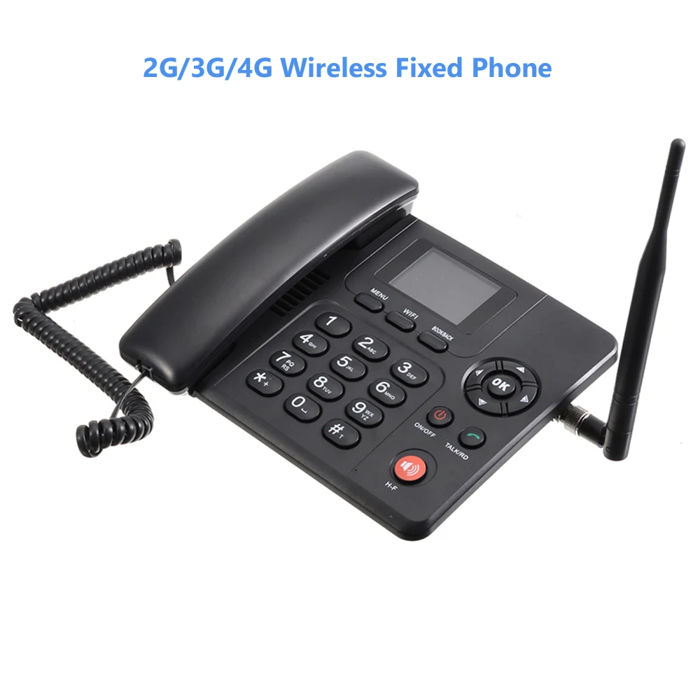 4G WIFI беспроводной стационарный телефон Настольный GSM SIM-карта - Цена: 3 954,11 руб.