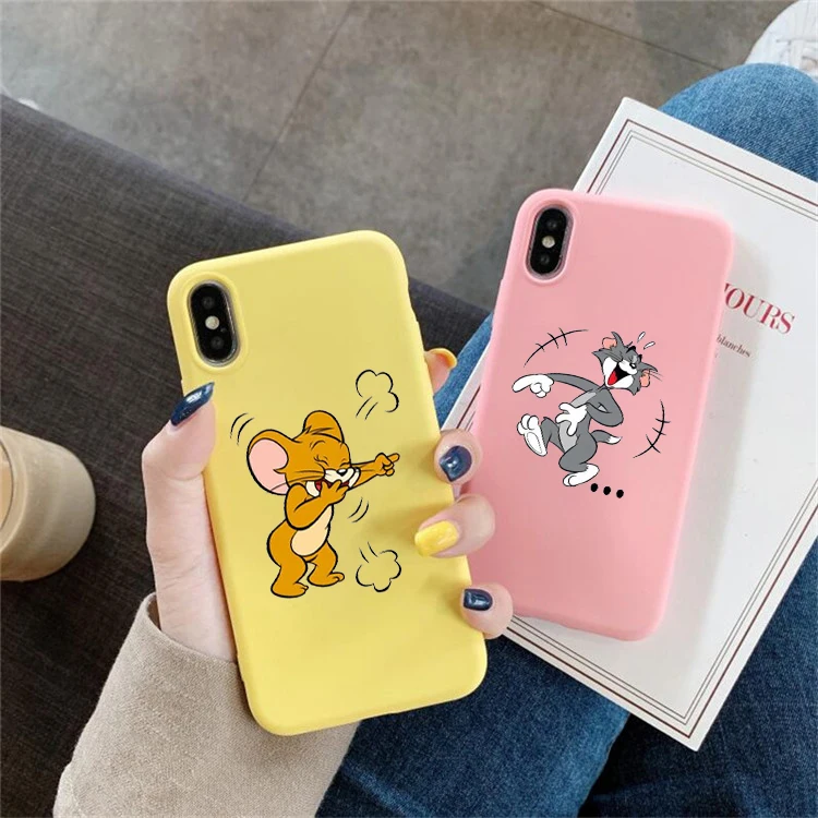 Забавные Джерри, чехол для телефона для huawei p30 p30 lite p20 pro mate 20 pro/mate 10 lite honor 20 9 10 lite кошки и Мышь защитный чехол