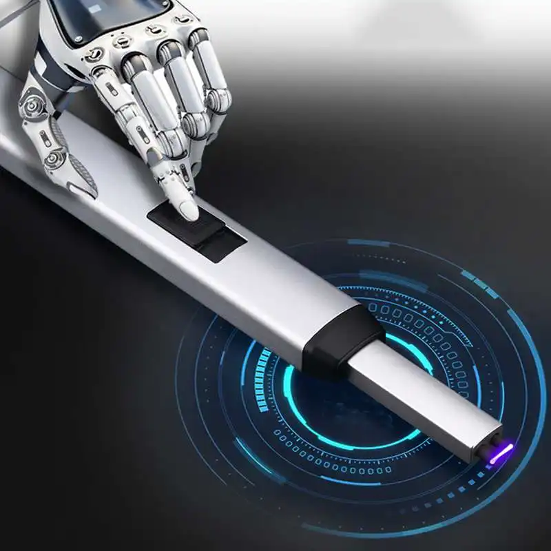 HHO-электронная Usb зарядка дуговая Зажигалка Плазменные электронные импульсные зажигалки свечи и для барбекю кухня зажигалка труба дым