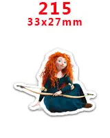 Кабошоны 30 шт мультфильм плоское украшение из смолы pr 17129 - Цвет: 215
