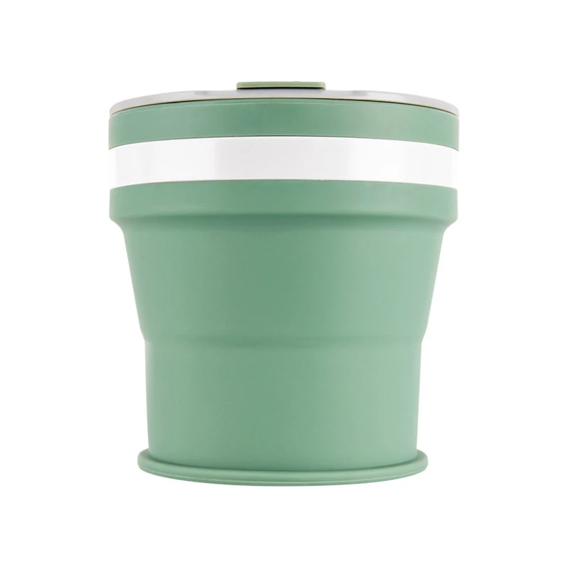 Collapsible Silicone Travel Cup - 350ML BPA-Free, Food-Grade Portable Coffee and Tea Mug