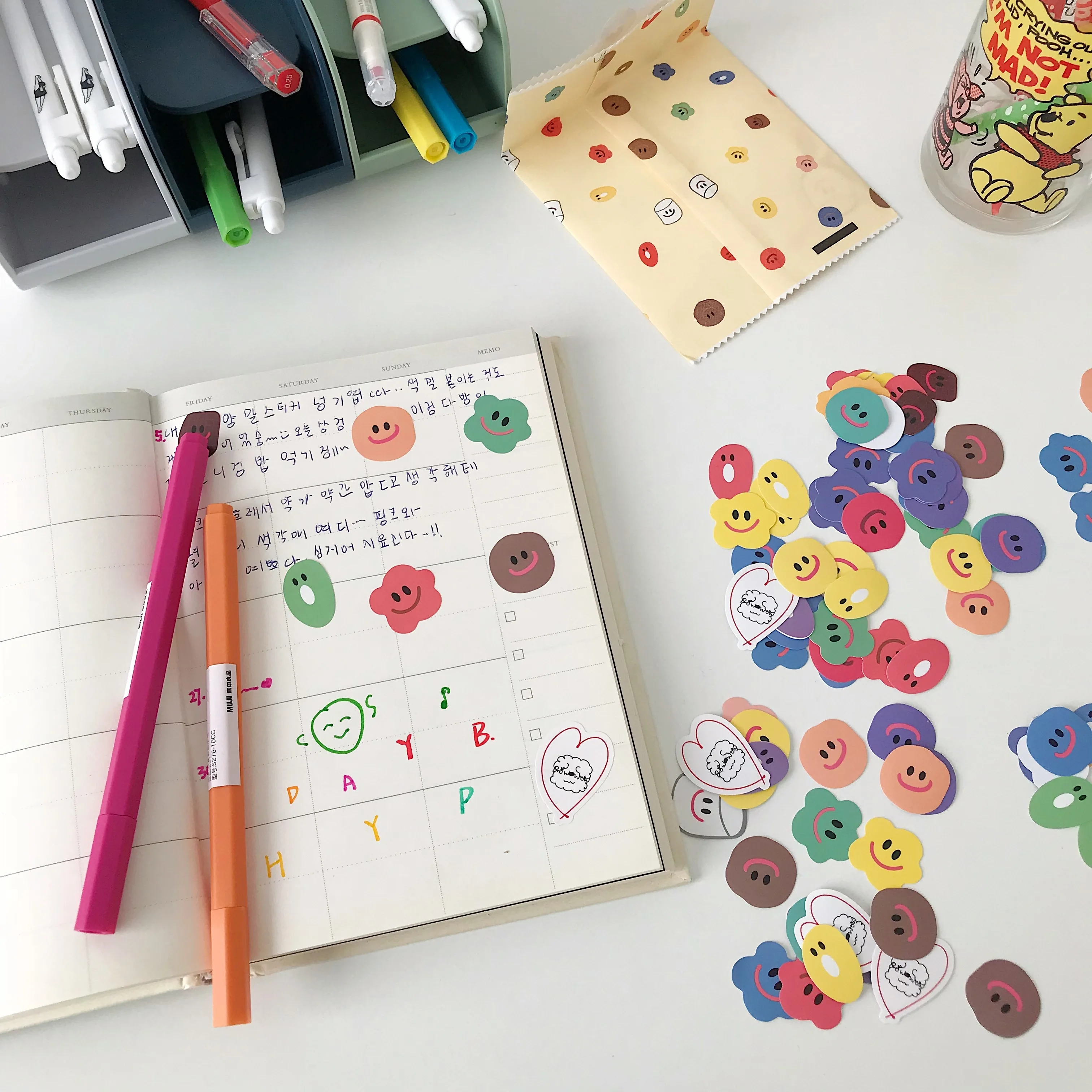 110 шт. Необычные милые наклейки SIXONE в виде этикеток для руководства декоративные