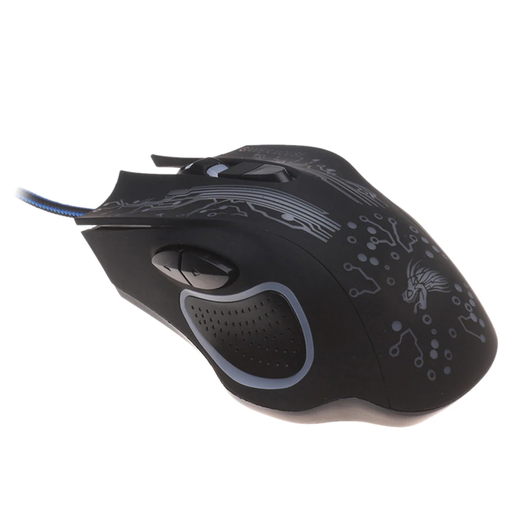 Ergonomics Silent Click USB Wired Gaming Mouse Optical Gamer Mice For PC Laptop Computer Desktop Gamer Colorful light Mouse