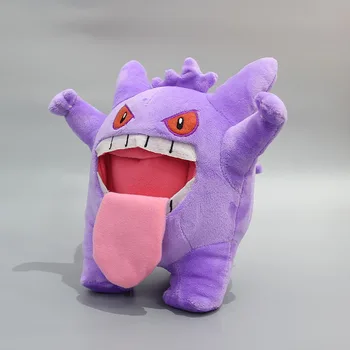 

new Anime Plush Doll Cute 25cm Gengar Sticking His Tongue Out Stuffed Plush Toys Gifts for Kids